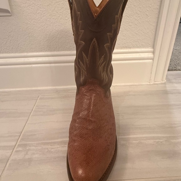 Tecovas Two-Tone Brown Western Boots main image 11
